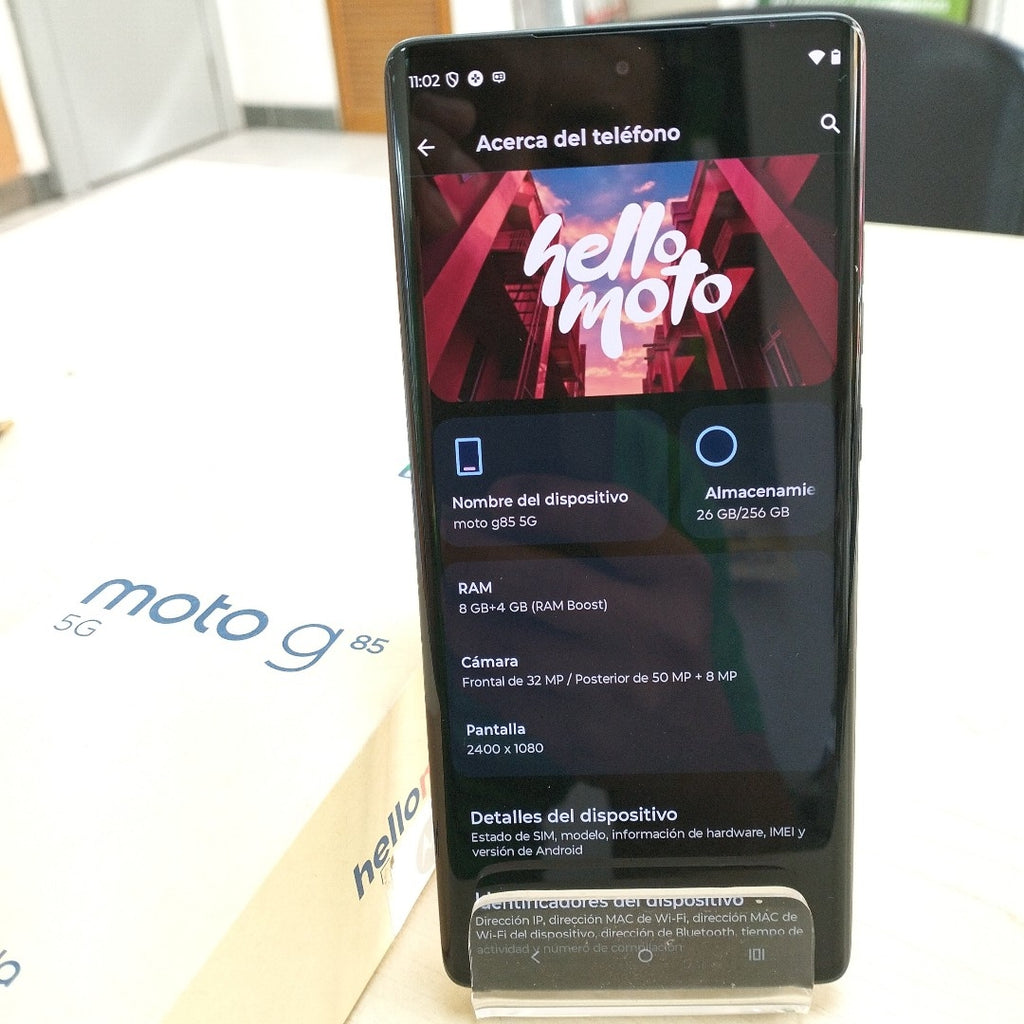 CELULAR MOTOROLA MOTO G85 5G XT2427-1 256 GB 8 GB RAM (SEMINUEVO)