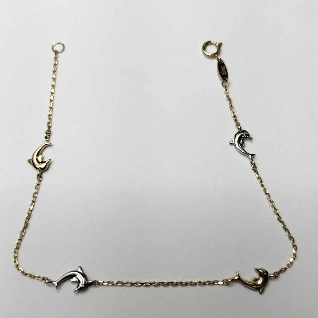 PULSERAS DAMA ORO 14K 1.5 (NUEVO)