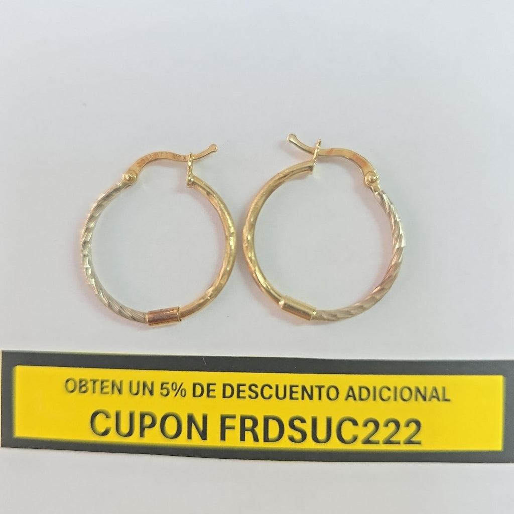 ARRACADAS PAR ORO 10 K 0,85 GRMS (SEMINUEVO)
