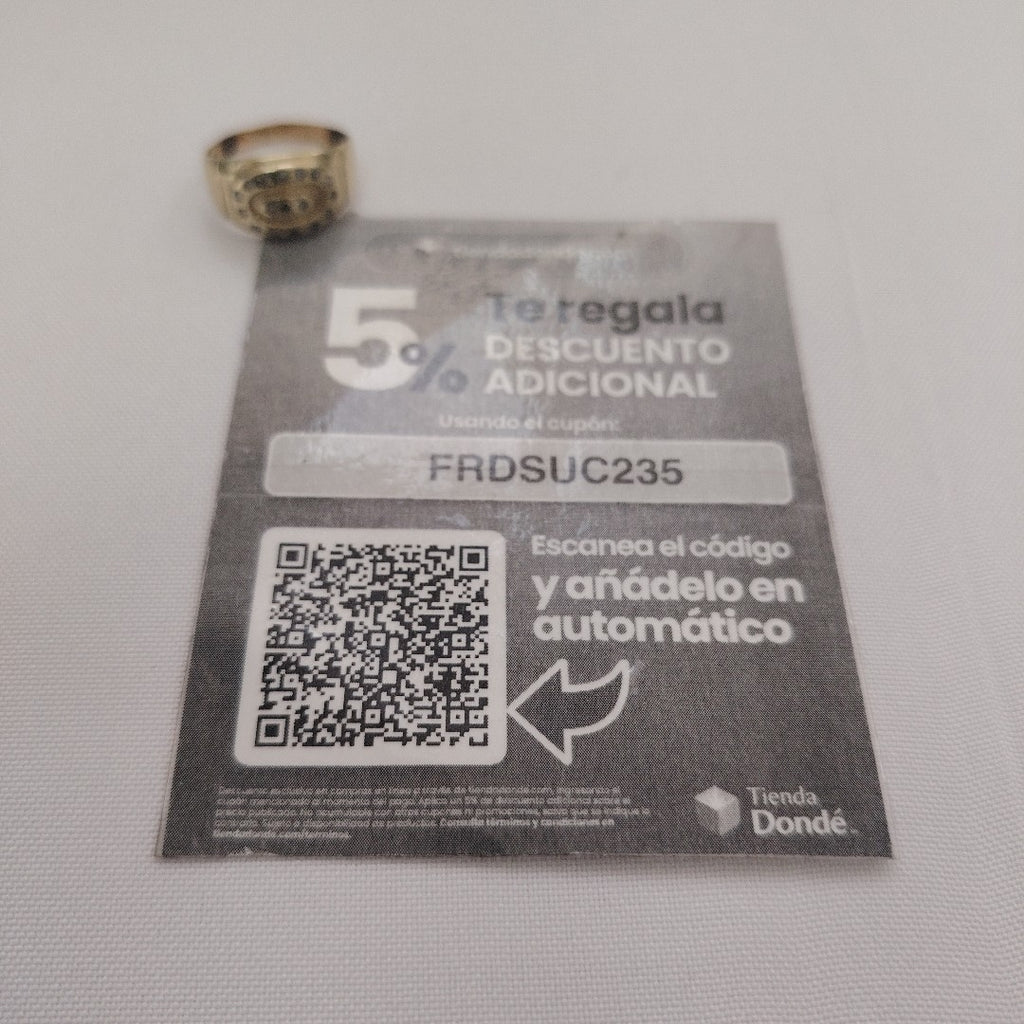 ANILLITO ORO 14 K 4.4 GRMS (SEMINUEVO)