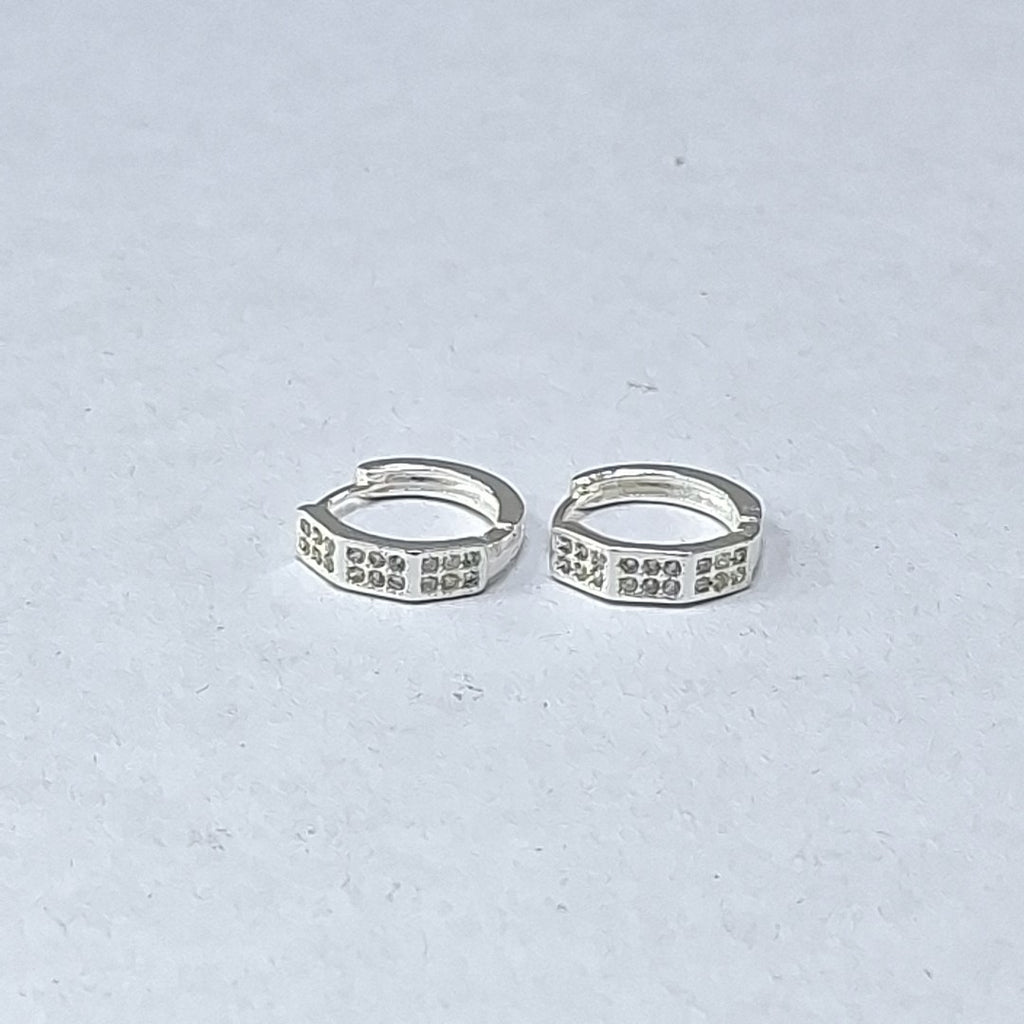ARRACADAS C/CIRCONIAS PLATA .925 2.5 GR (NUEVO)