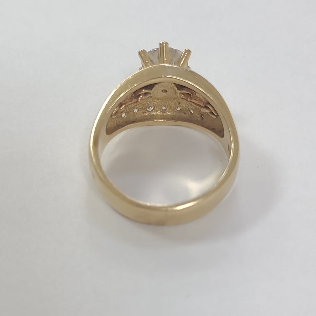 SOLITARIO ORO 14 K 8 GRMS (SEMINUEVO)