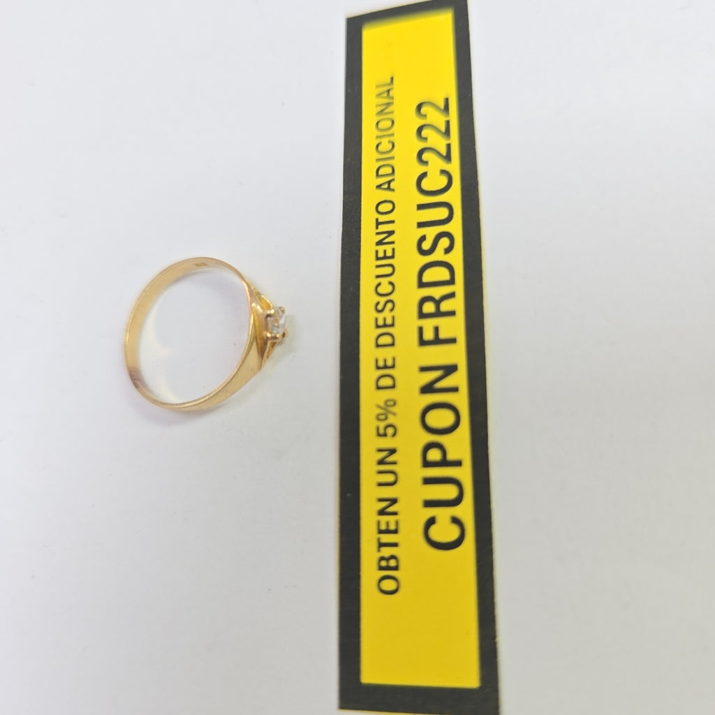 ANILLO ORO 10 K 1,00 GRMS (SEMINUEVO)