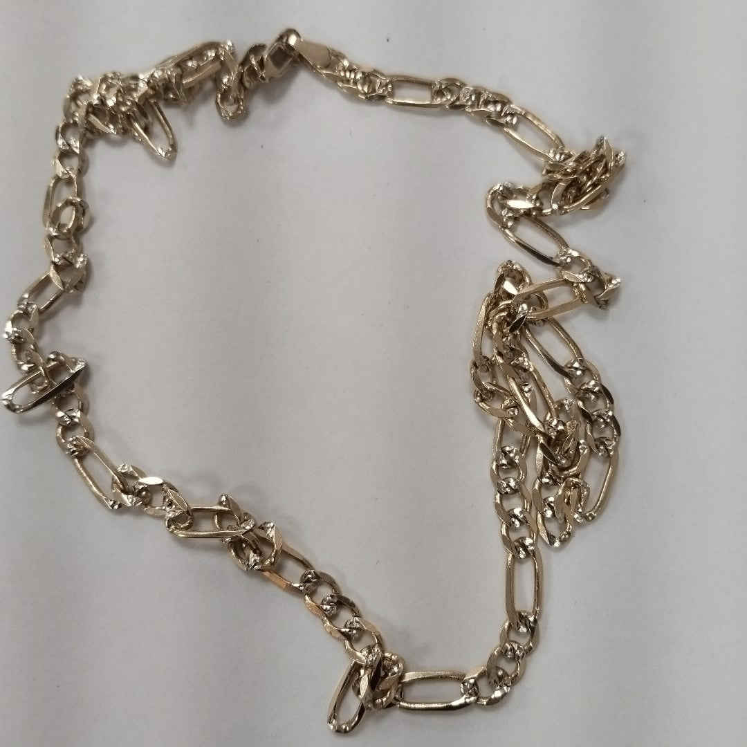 CADENA ORO,RODIADO 10 K 17,90 GRMS (SEMINUEVO)