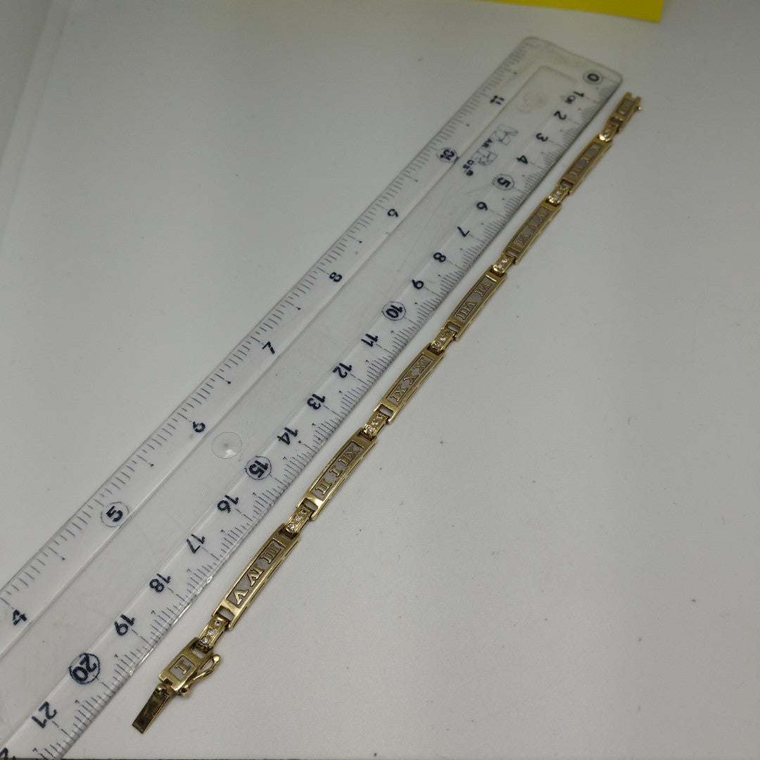 PULSERA ORO 14 K 14.1 GRMS (SEMINUEVO)