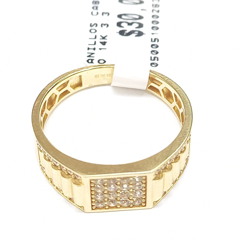 ANILLOS CABALLERO ORO 14K 3.3 (NUEVO)