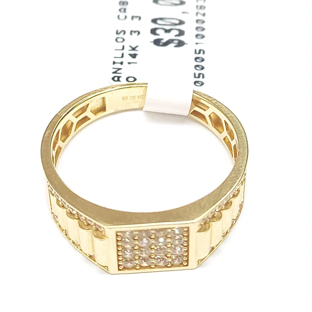 ANILLOS CABALLERO ORO 14K 3.3 (NUEVO)