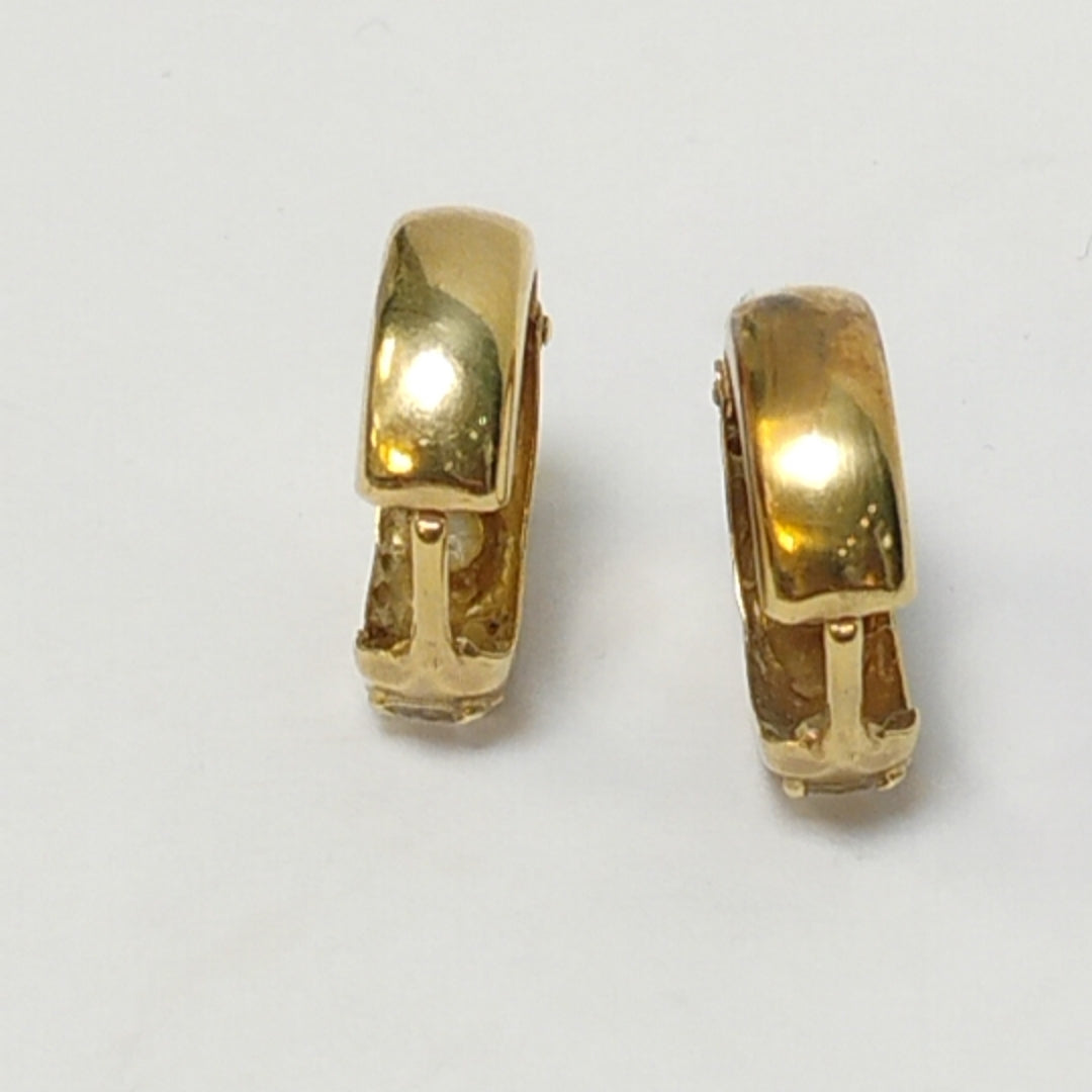 ARRACADAS PAR ORO 14 K 2,30 GRMS (SEMINUEVO)