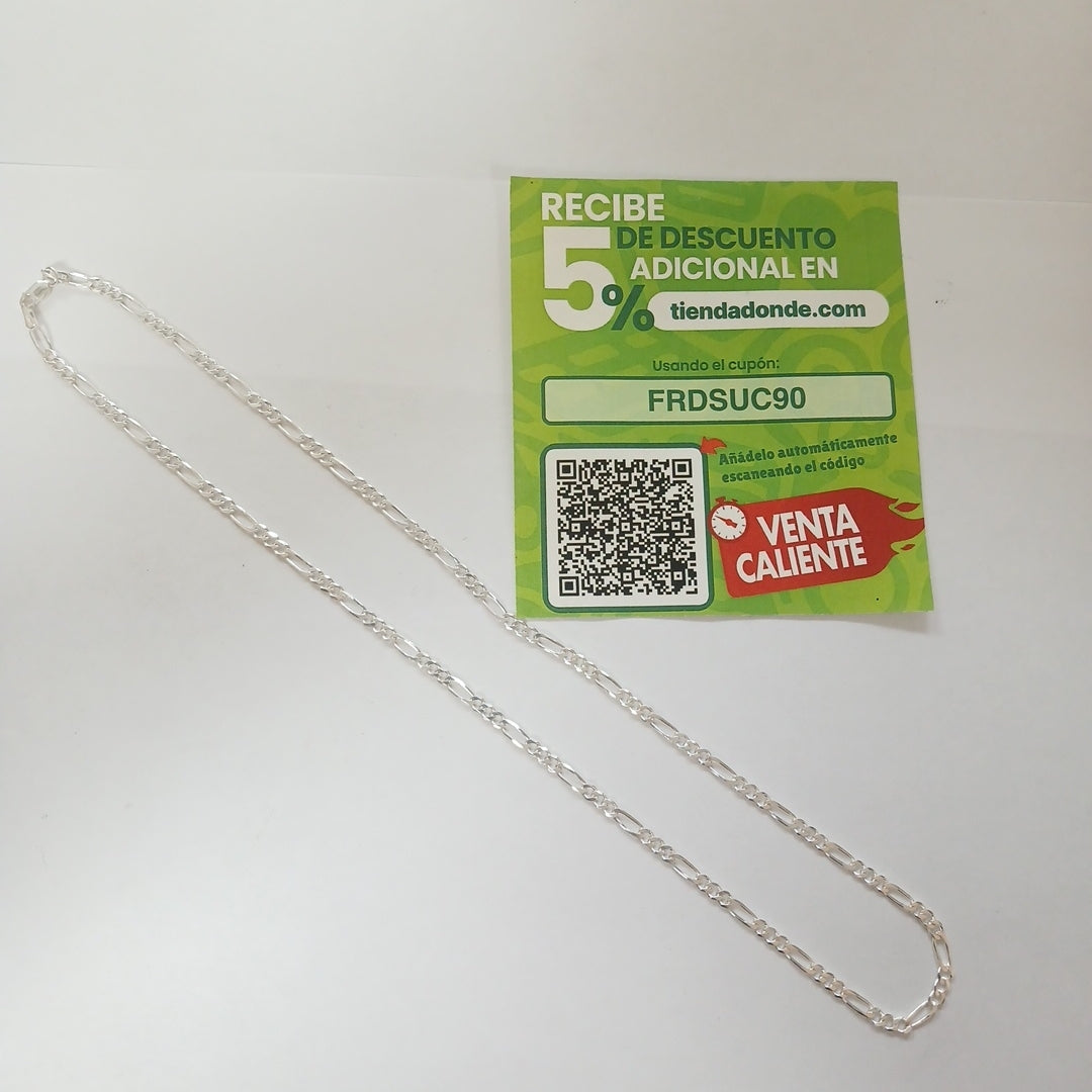 CADENA 3X1 PLATA .925 50 CM 6.92 GR (NUEVO)