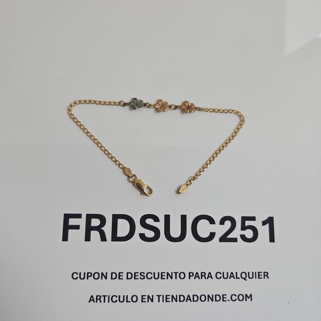 PULSERA ORO 14 K 2,40 GRMS (SEMINUEVO)