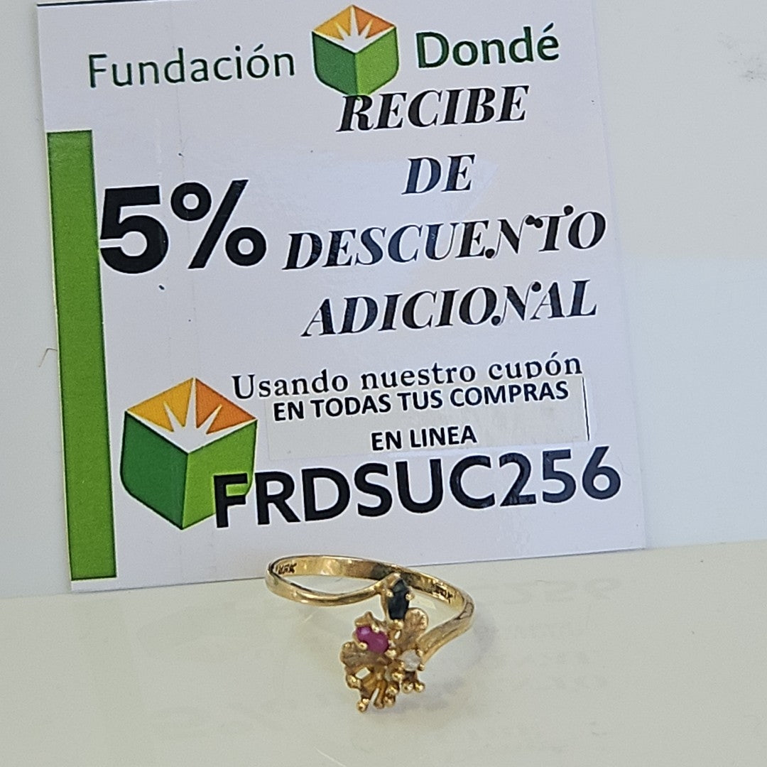 ANILLITO ORO 10 K 1.9 GRMS (SEMINUEVO)