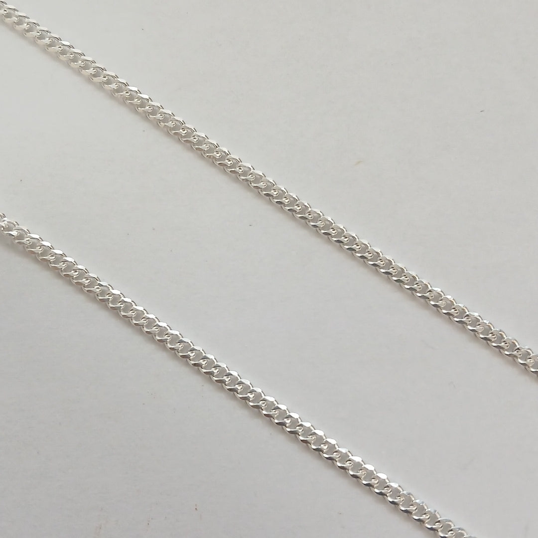 CADENA BARBADA PLATA .925 60 CM 6.63 GR (NUEVO)