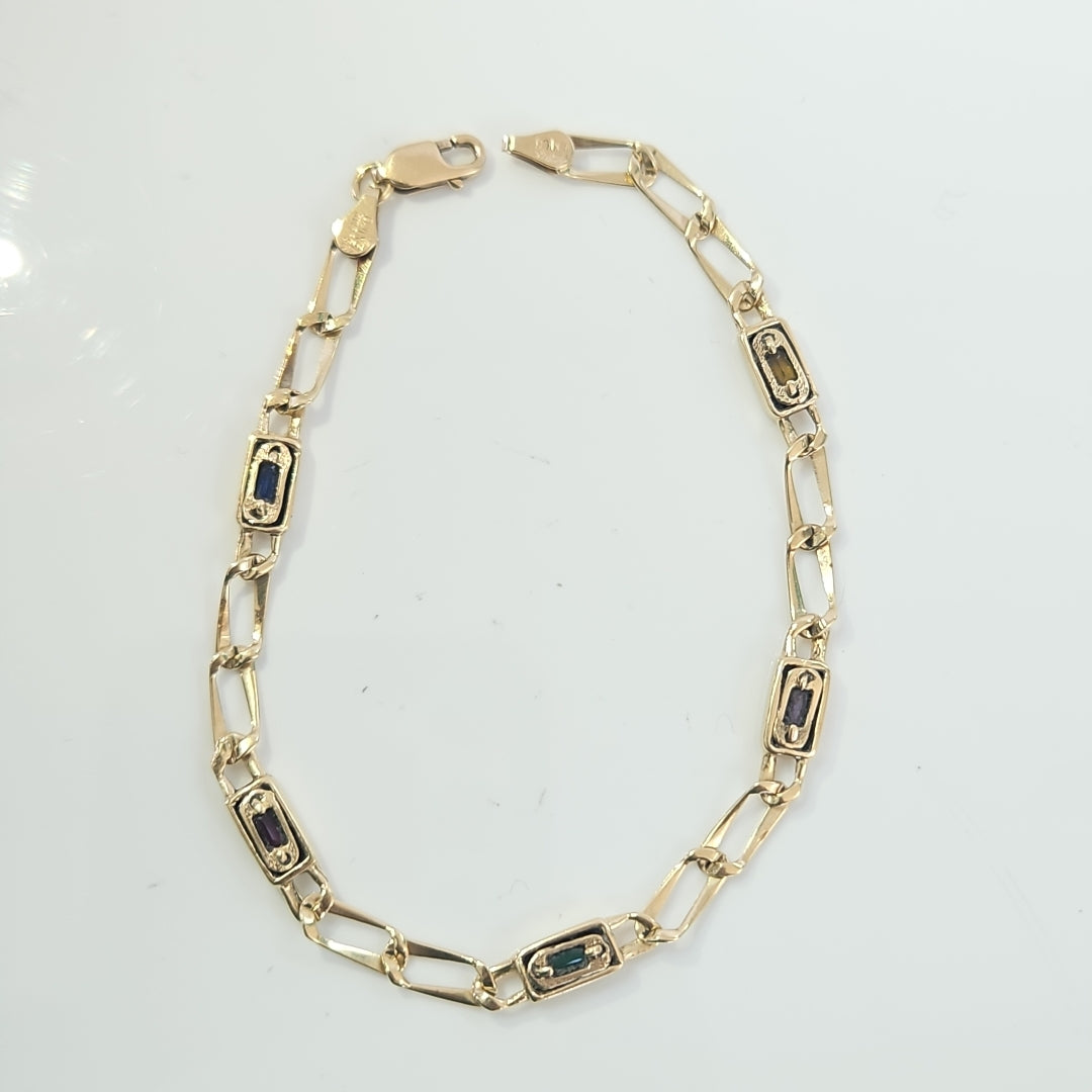 PULSERA ORO 14 K 6.3 GRMS (SEMINUEVO)
