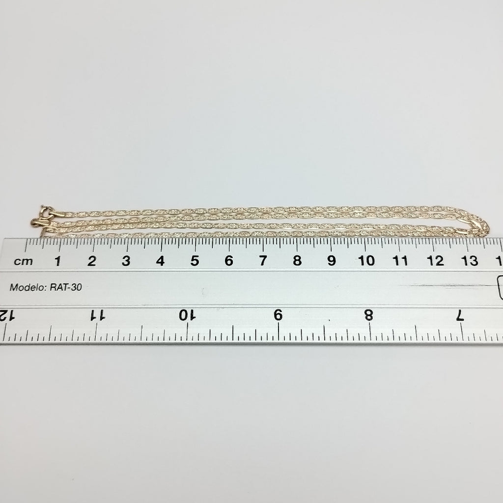 CADENA ORO 14 K 3 GRMS (SEMINUEVO)