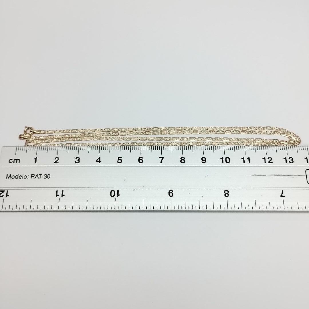 CADENA ORO 14 K 3 GRMS (SEMINUEVO)