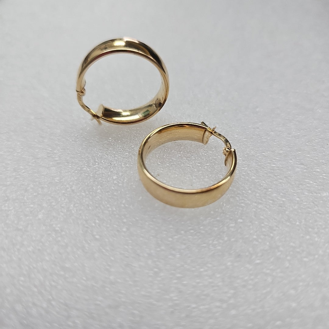 ARRACADAS PAR ORO 14 K 2.1 GRMS (SEMINUEVO)