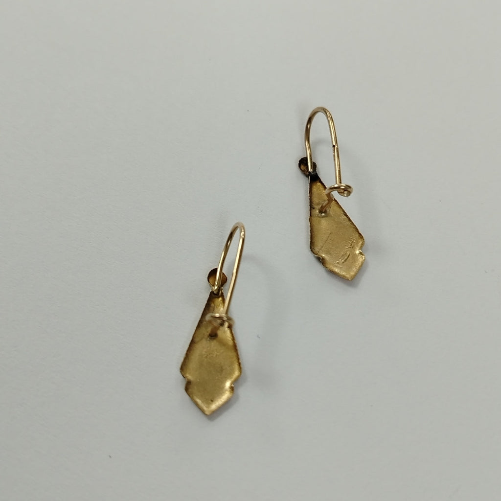 ARETES PAR ORO 10 K 1 GRMS (SEMINUEVO)