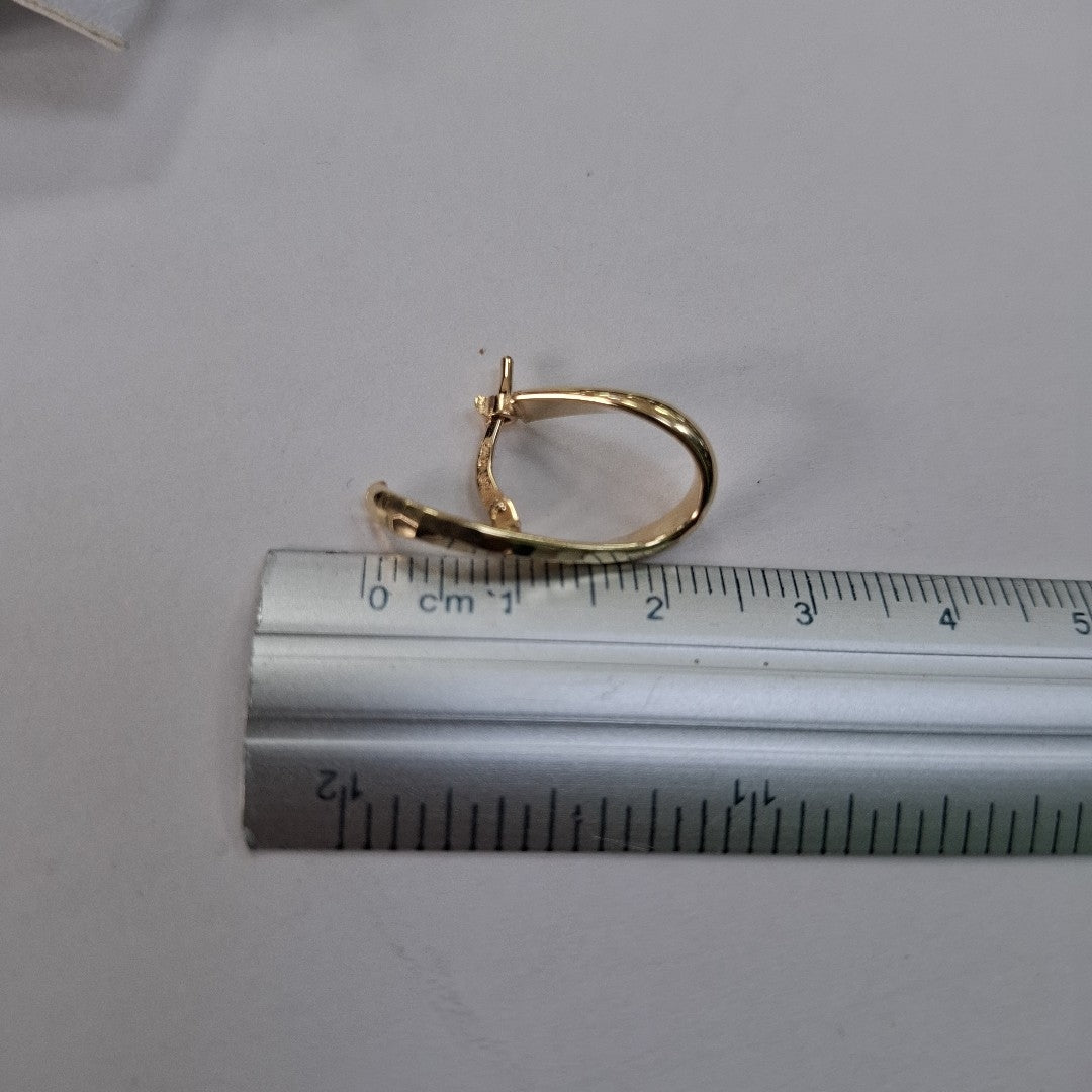 ARRACADAS ORO 14K 1.5 (NUEVO)
