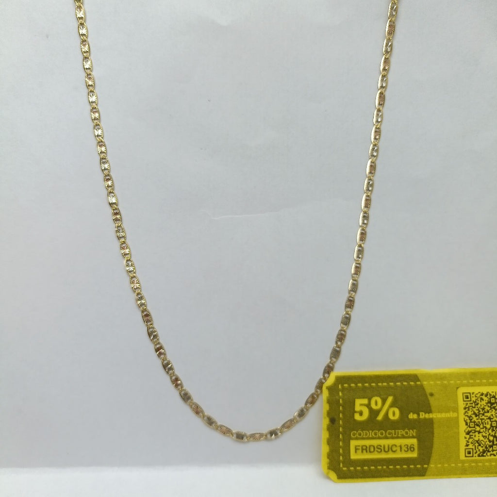 CADENA ORO,ORO COMBINADO 14 K 5,00 GRMS (SEMINUEVO)