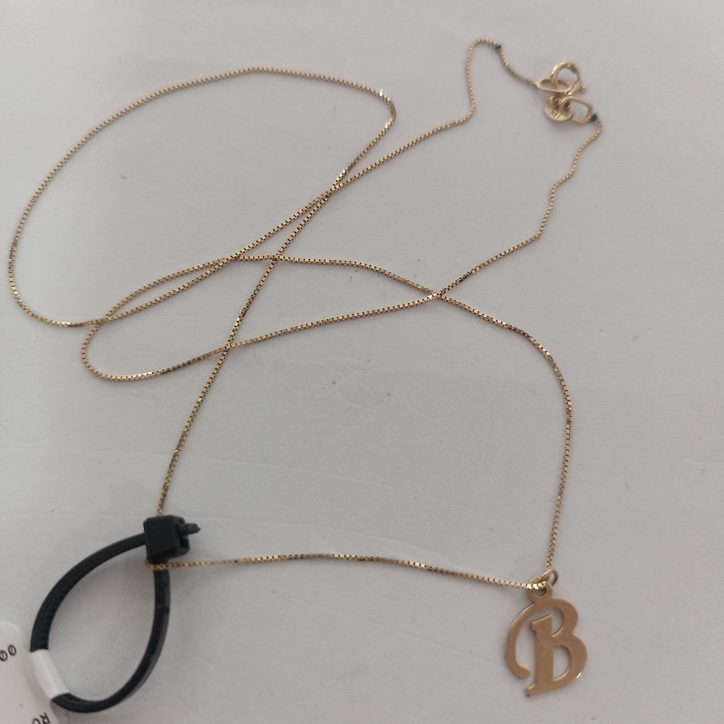 DIJE, GARGANTILLA ORO 14 K 1.3 GRMS (SEMINUEVO)