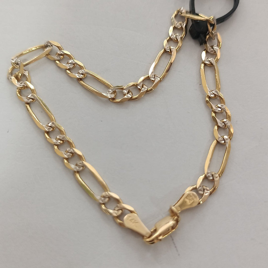 PULSERA ORO, RODIADO 14 K 6.7 GRMS (SEMINUEVO)