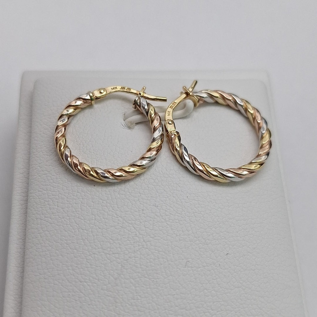 ARRACADAS ORO 14K 1.4 (NUEVO)
