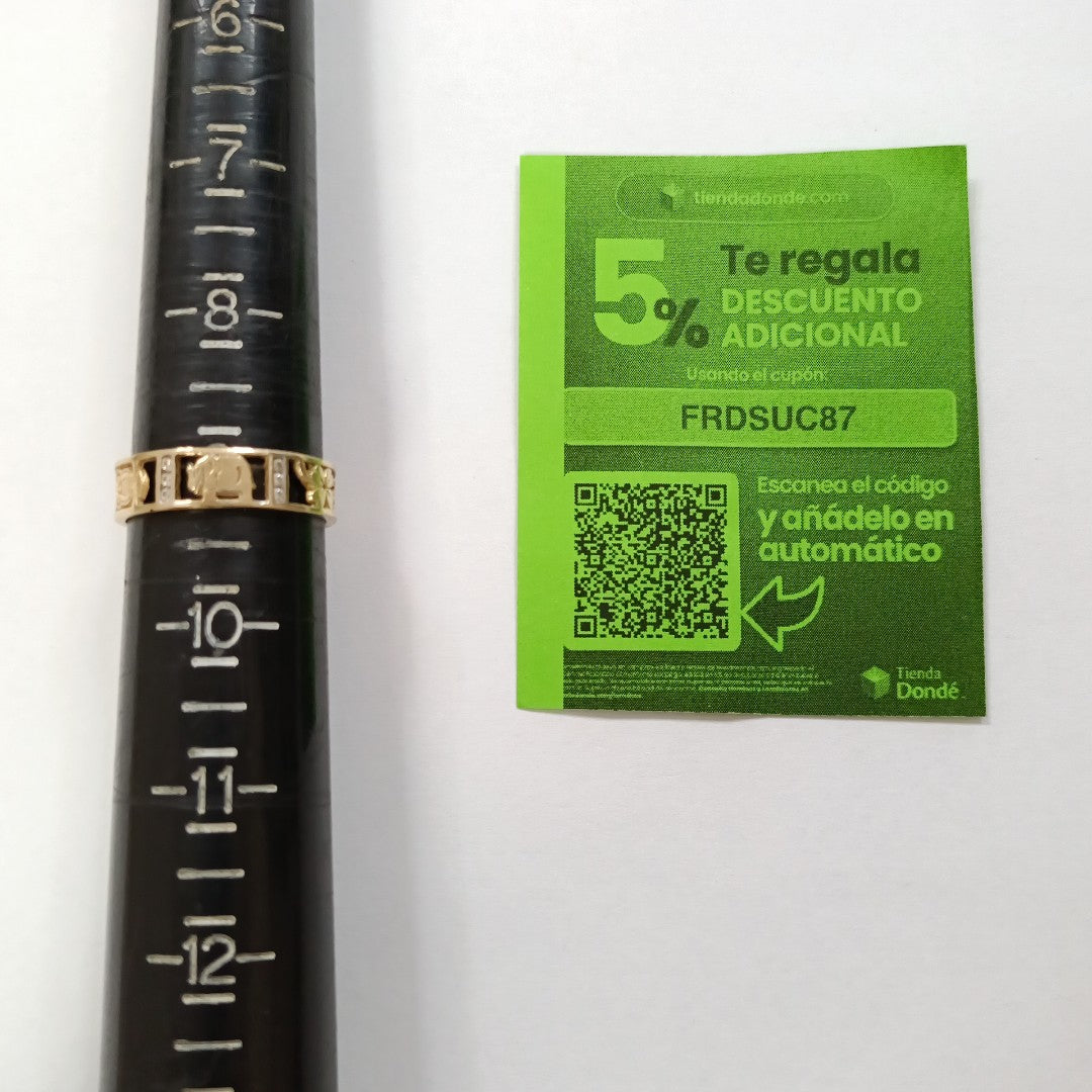 ANILLITO ORO 14 K 2.6 GRMS (SEMINUEVO)