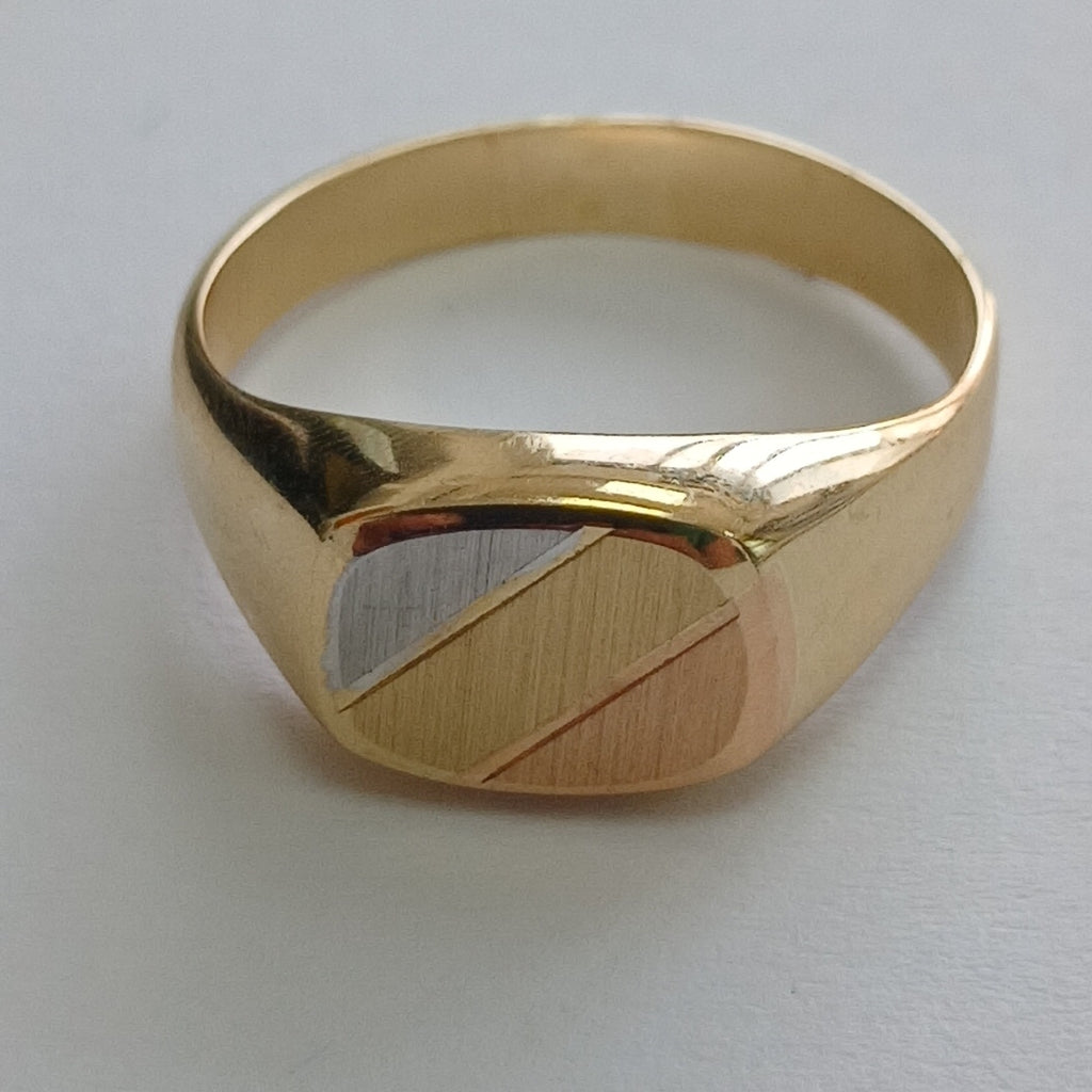 ANILLOS CABALLERO ORO 14K 3.6 (NUEVO)