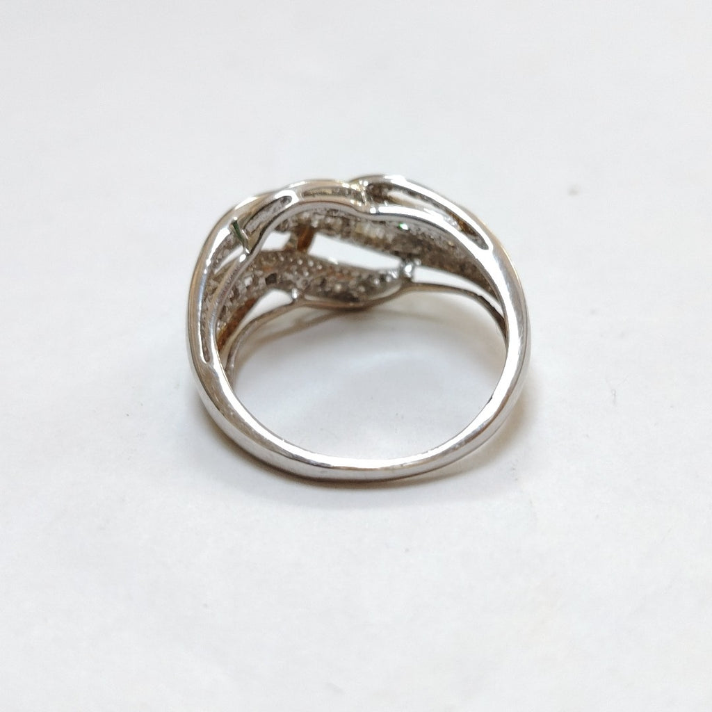 ANILLITO ORO BLANCO 14 K 3,20 GRMS (SEMINUEVO)