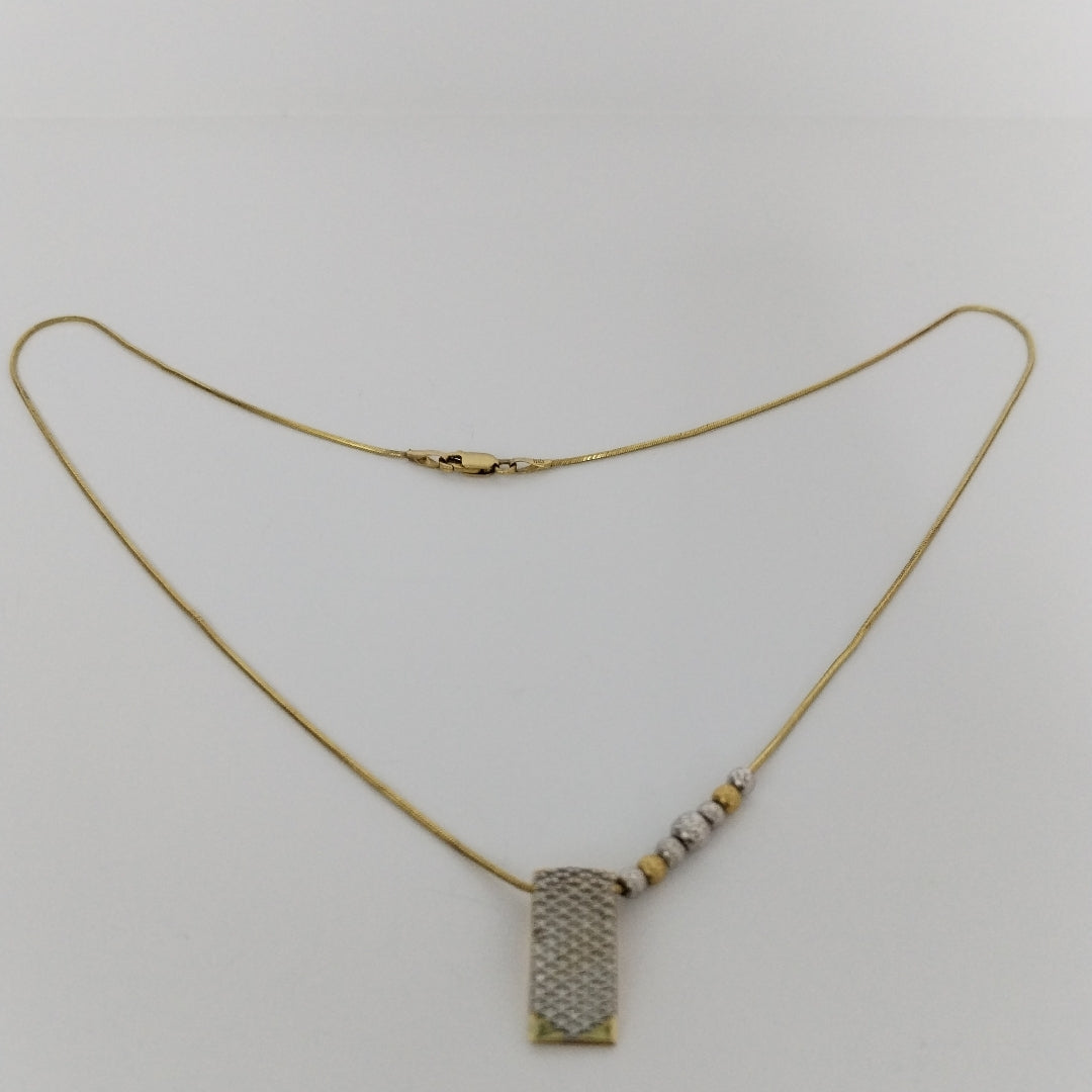 GARGANTILLA ORO 14 K 4.8 GRMS (SEMINUEVO)