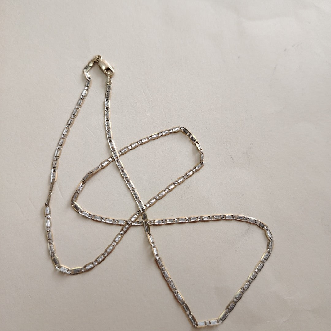 CADENA ORO, RODIADO 14 K 5.2 GRMS (SEMINUEVO)