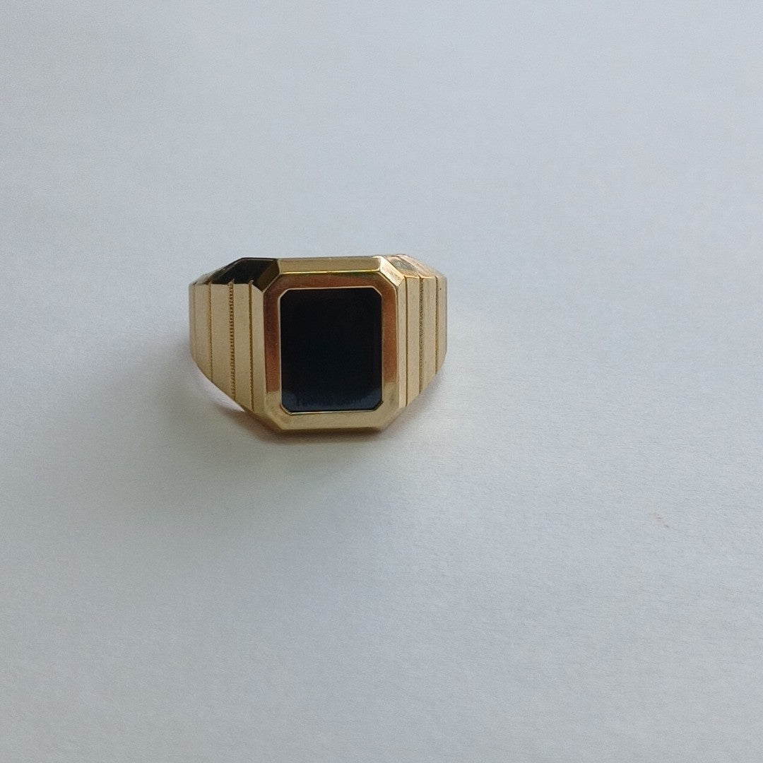 ANILLOS CABALLERO ORO 14K 5.6 (NUEVO)