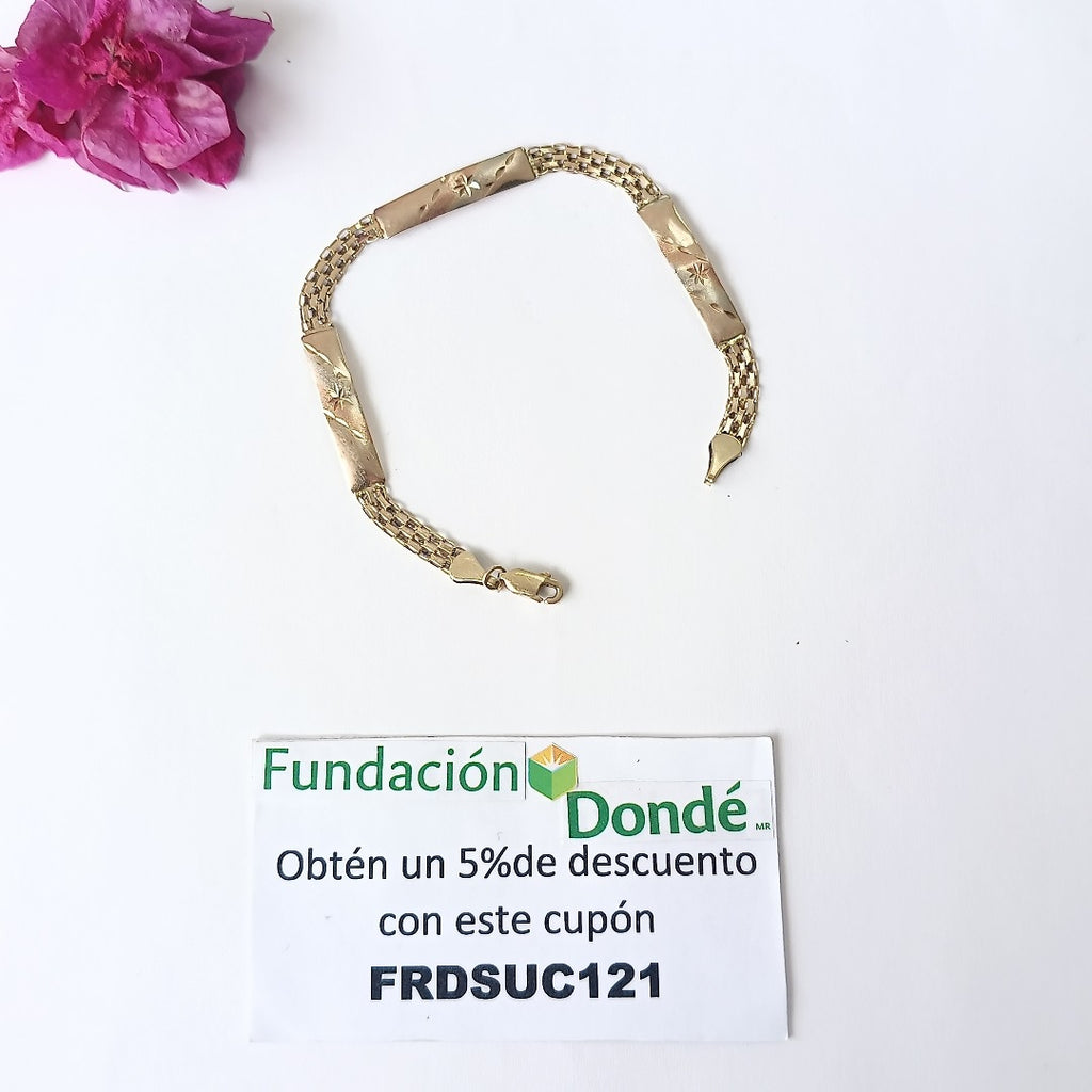 PULSERA ORO 10 K 2,00 GRMS (SEMINUEVO)