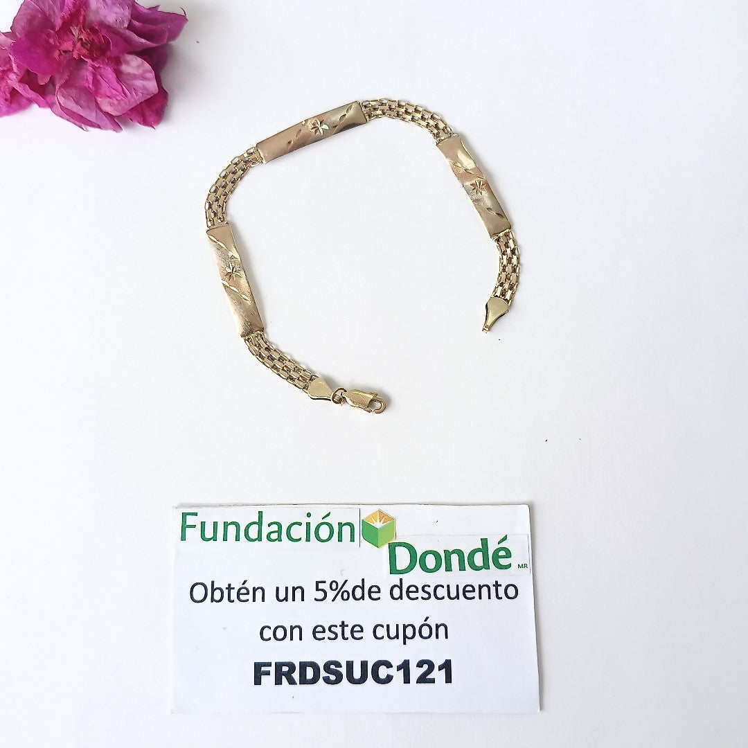 PULSERA ORO 10 K 2,00 GRMS (SEMINUEVO)