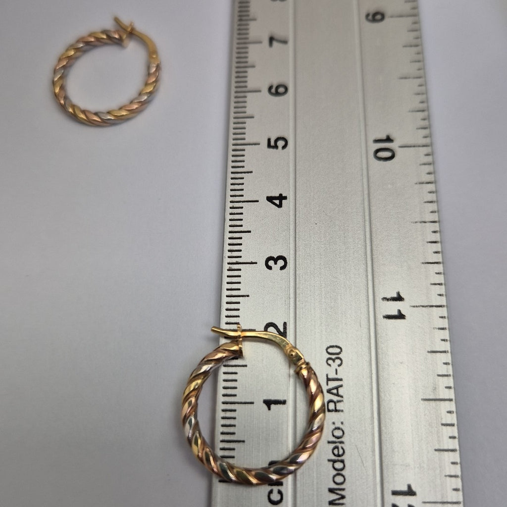 ARRACADAS ORO 14K 1.4 (NUEVO)