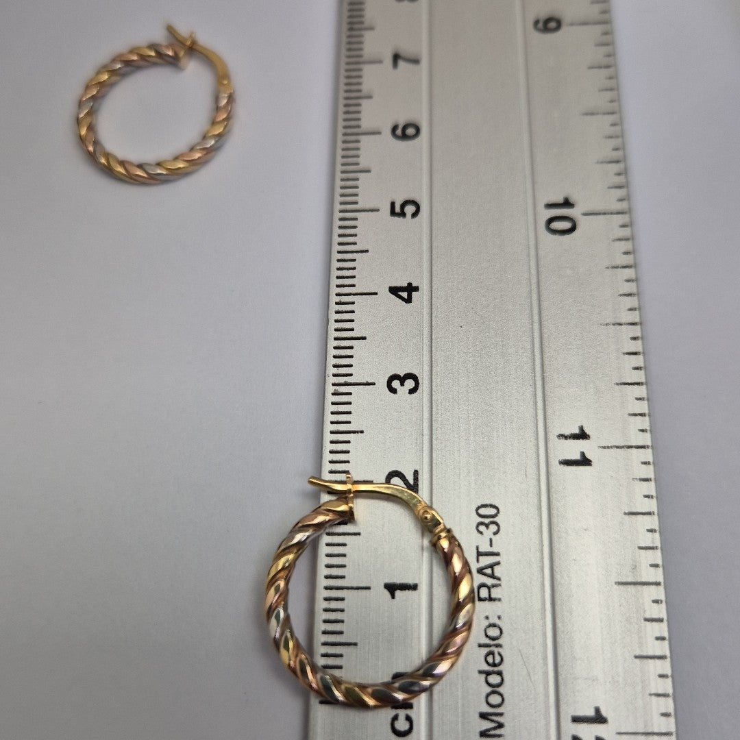 ARRACADAS ORO 14K 1.4 (NUEVO)