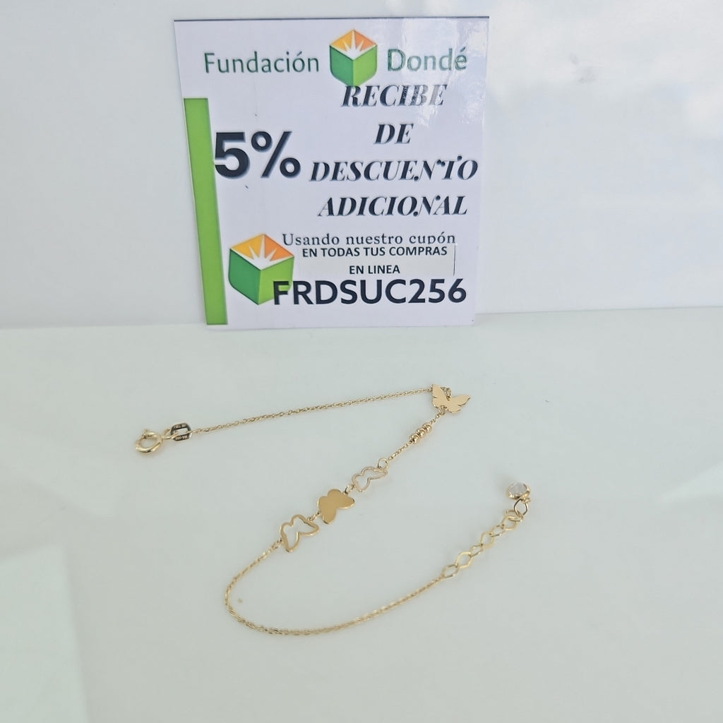 PULSERAS DAMA ORO 14K 1 (NUEVO)