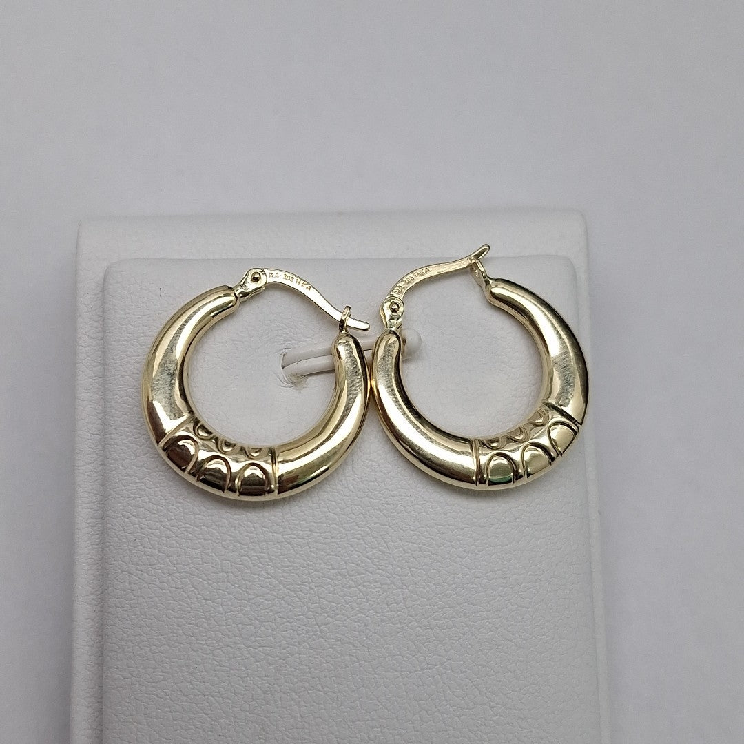 ARRACADAS ORO 14K 2.1 (NUEVO)