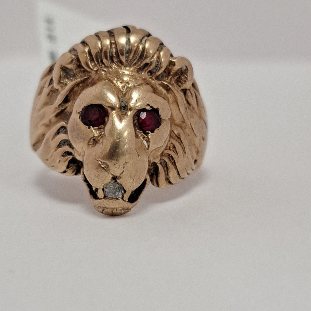ANILLO ORO 10 K 8.2 GRMS (SEMINUEVO)