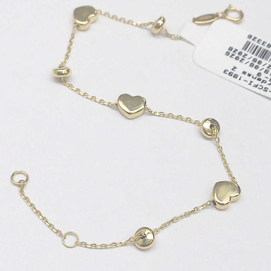 PULSERAS DAMA ORO 14K 1.3 (NUEVO)