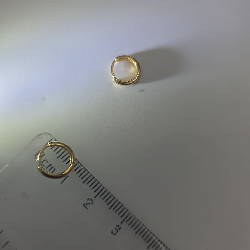 HUGGIES ORO 14K 1.1 (NUEVO)