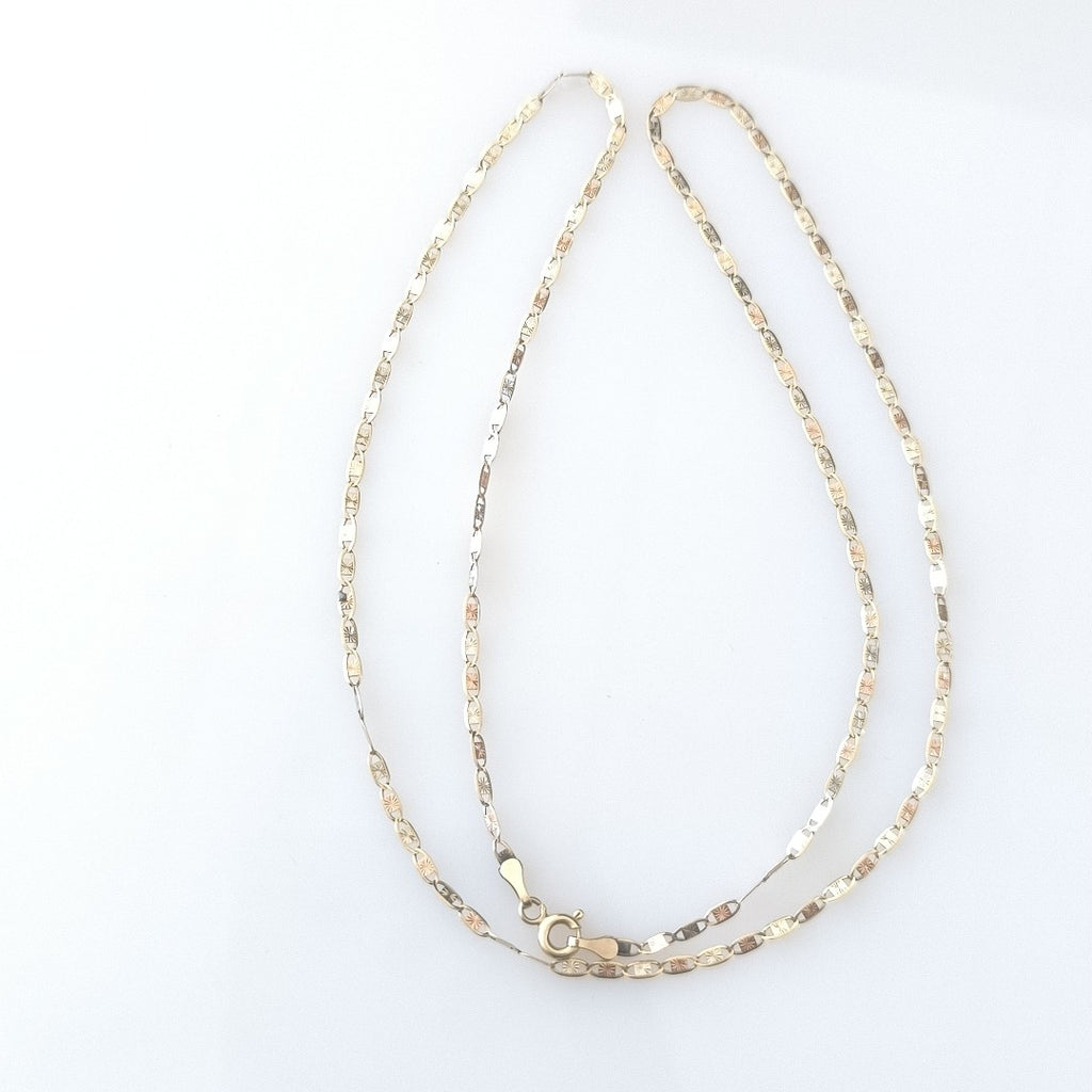 CADENA ORO 14 K 3.5 GRMS (SEMINUEVO)