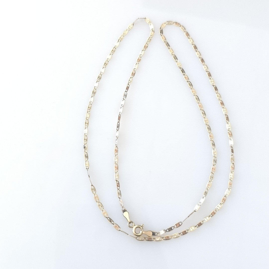 CADENA ORO 14 K 3.5 GRMS (SEMINUEVO)