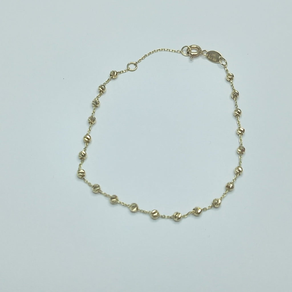 PULSERAS DAMA ORO 14K 1.2 (NUEVO)