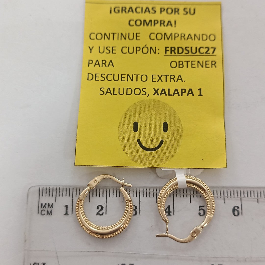 ARRACADAS ORO 14K 1.2 (NUEVO)
