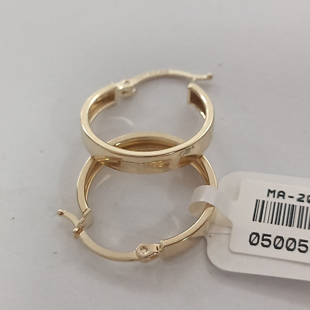 ARRACADAS ORO 14K 1.5 (NUEVO)