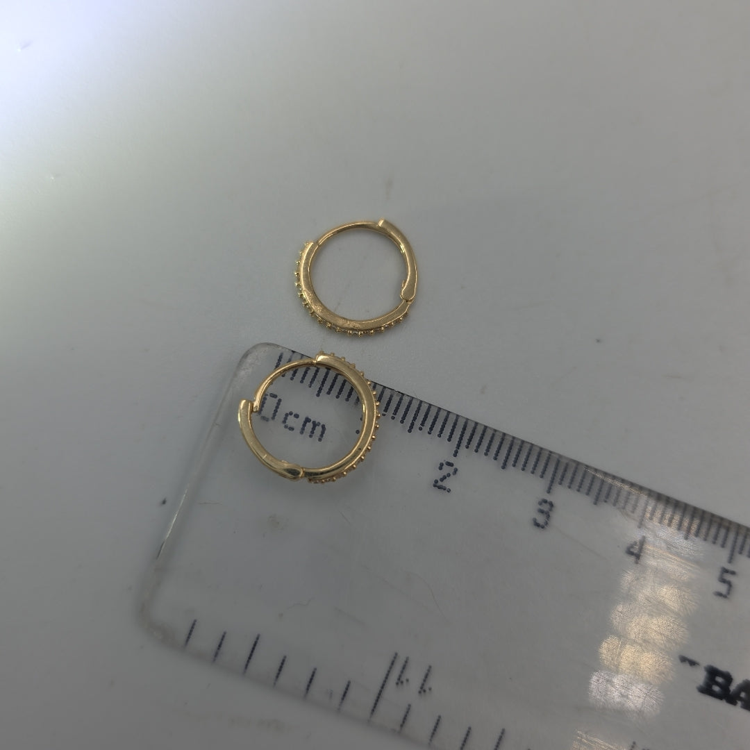 HUGGIES ORO 14K 1.3 (NUEVO)