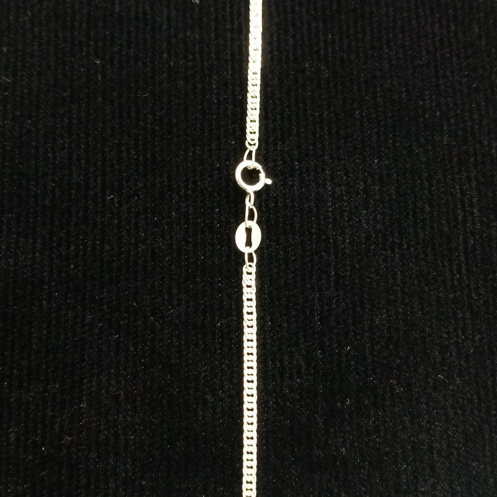 CADENA BARBADA PLATA .925 50 CM 4.12 GR (NUEVO)