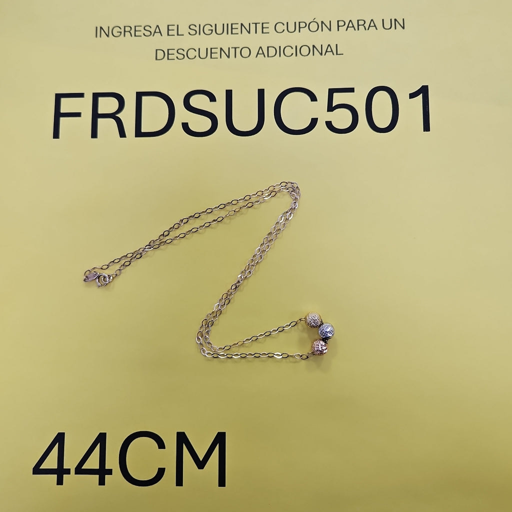 CADENA ORO 14 K 2.6 GRMS (SEMINUEVO)