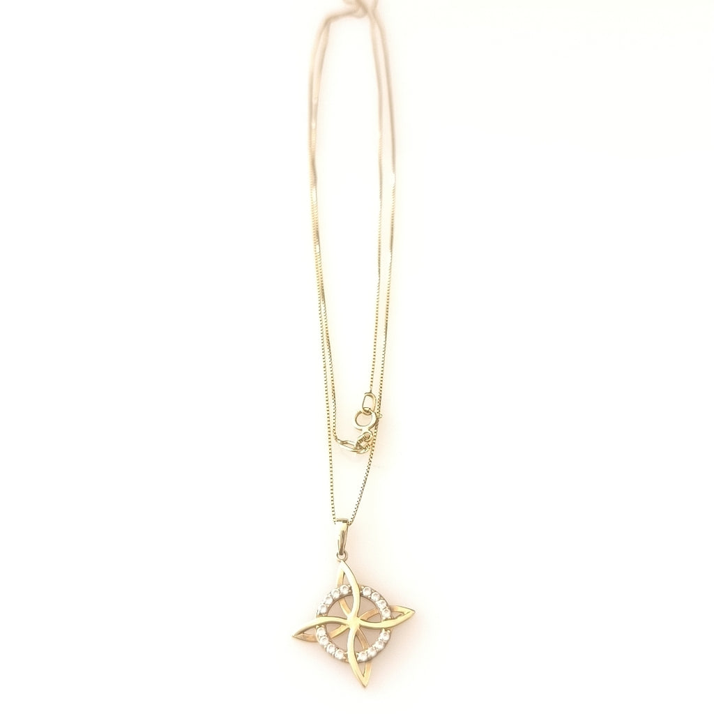 CADENA, DIJE ORO 14 K 4.4 GRMS (SEMINUEVO)